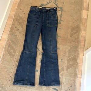 FAB Anthropologie Pilcro and the Letterpress High Rise Bootcut Jeans sz 31